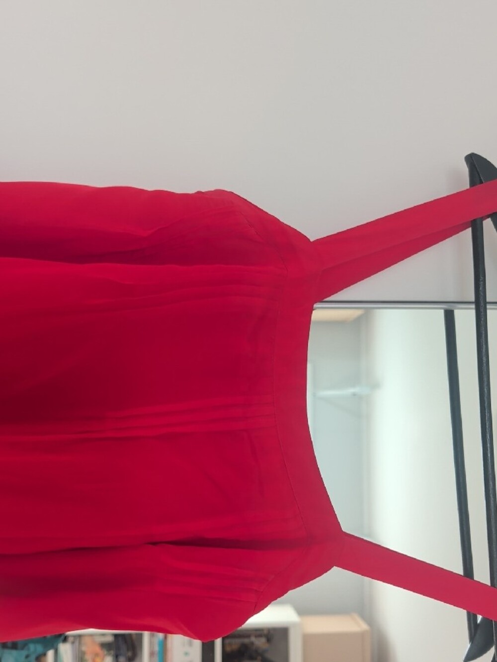 J. Crew Vibrant Red High-Low Slip Dress - Picture 2 of 5